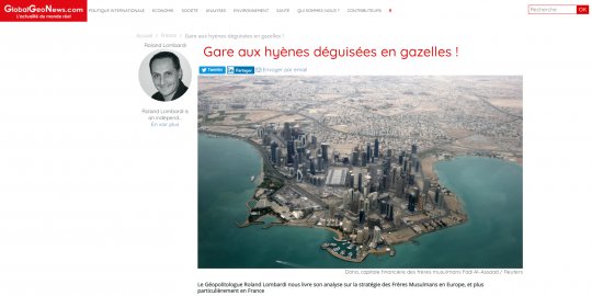  GlobalGeoNews / Gare aux hyènes déguisées en gazelles !